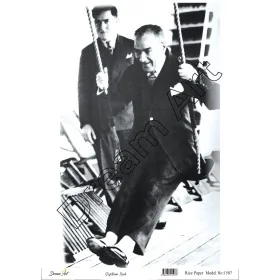 Model 1507 Atatürk Model DreamArt Pirinç Dekopaj Kağıdı